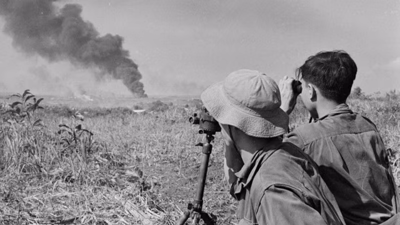 Освободительная армия во время операции Тэйнгуен. Архивное фото: ВИА
