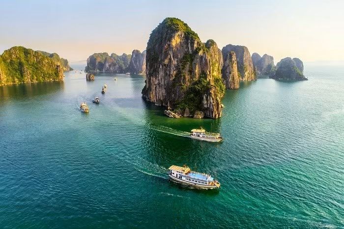 Бухта Халонг. Фото: baoquocte.vn