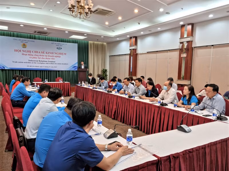 Общий вид конференции. Фото: laodong.vn