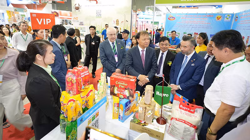 Стенд на Vietnam Food Expo 2023 года. Фото: ВИА