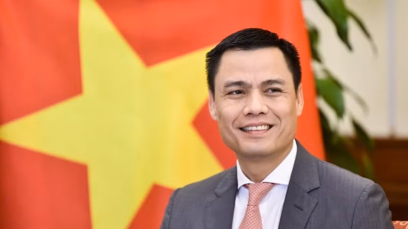 Заместитель министра иностранных дел Данг Хоанг Зянг. Фото: МИД Вьетнама