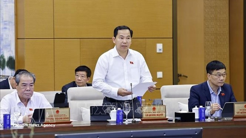 Генеральный секретарь Национального собрания, заведующий Канцелярией Национального собрания Ле Куанг Мань. Фото: ВИА