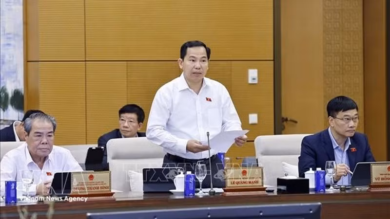 Генеральный секретарь Национального собрания, заведующий Канцелярией Национального собрания Ле Куанг Мань. Фото: ВИА