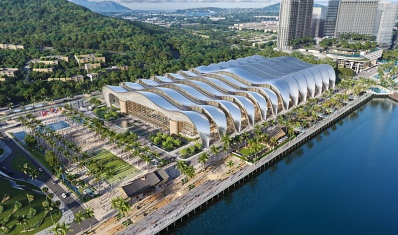 Ожидается, что Конференц-выставочный центр АТЭС 2027 будет завершён к концу января 2027 года. Иллюстративное фото: VietnamPlus