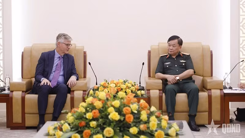 Общий вид встречи. Фото: qdnd.vn