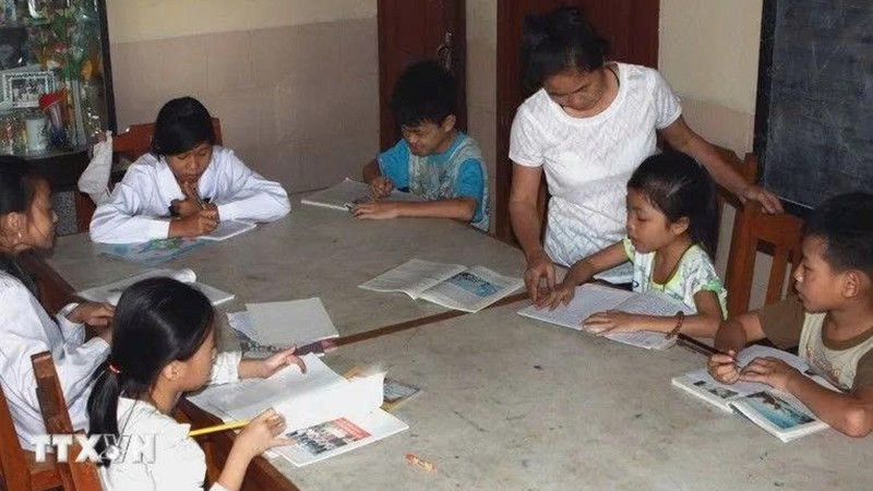 Дети-сироты, воспитывающиеся в Детской деревне SOS Хайфон. Фото: ВИА