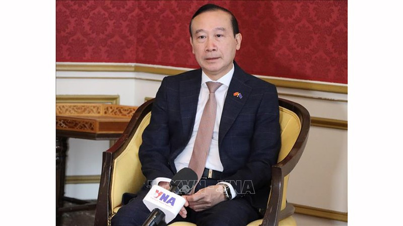 Посол Вьетнама в Королевстве Бельгия, глава миссии Вьетнама при Европейском союзе (ЕС) Нгуен Ван Тхао. Фото: ВИА