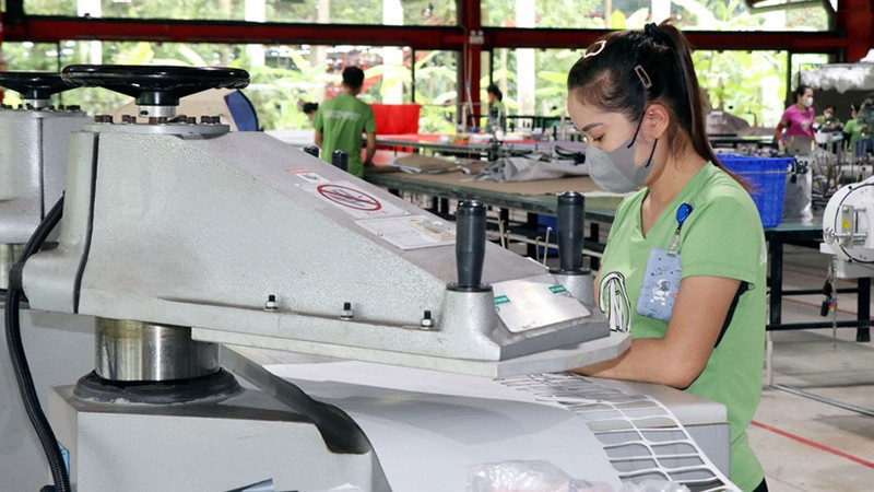 Рабочие на предприятии Maxport Limited Vietnam — филиал Намдинь (провинция Ниньбинь). Фото: ВИА