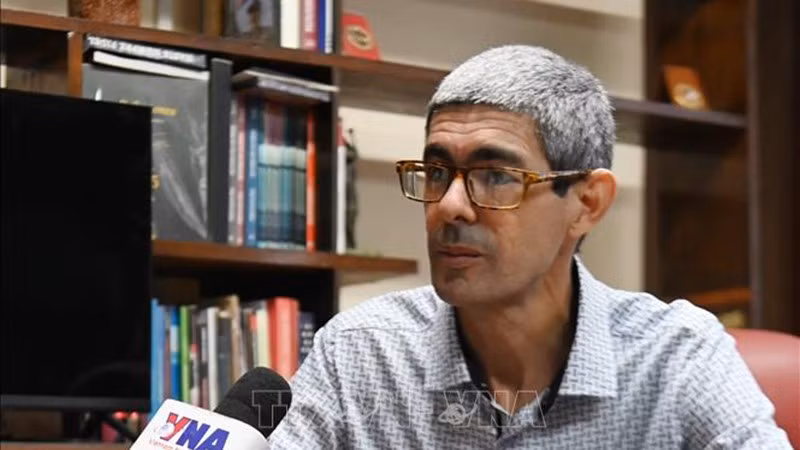 Директор Кубинского агентства новостей, журналист Норланд Росендо Гонсалес. Фото: ВИА 