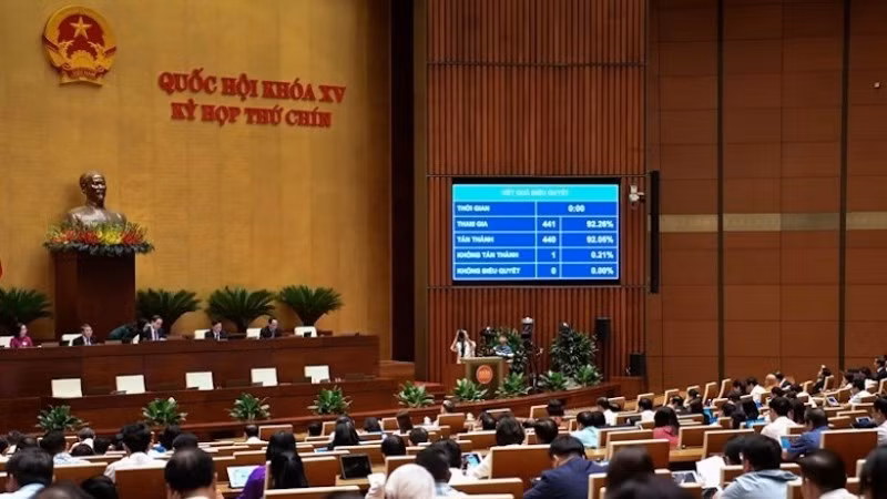 НС обсуждает вопросы в зале. Фото: Зюи Линь