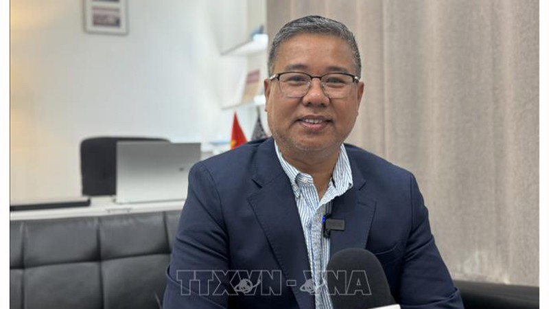 Глава Клуба предпринимателей и патриотов региона DMV Нгуен Куанг Тхань. Фото: ВИА