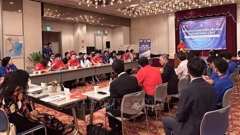 Общий вид Форума вьетнамской молодежи в Японии. Фото: ВИА