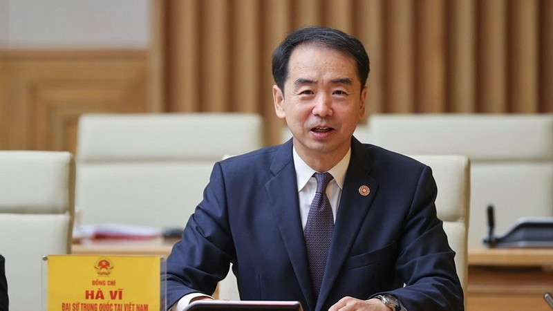 Посол Китая во Вьетнаме Хэ Вэй. Фото: ВИА