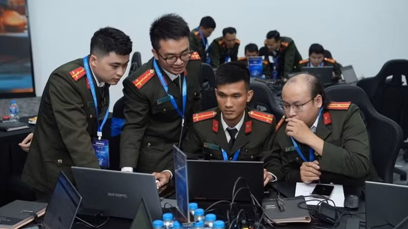 Повышение эффективности деятельности сил обеспечения национальной кибербезопасности. Фото: baochinhphu.vn