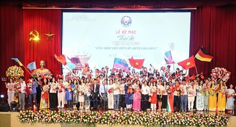 Церемония закрытия Летнего лагеря Вьетнама 2025 года. Фото: ВИА
