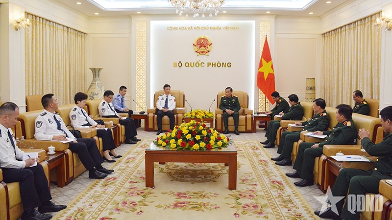 Общий вид приема. Фото: qdnd.vn