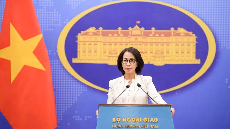 Официальный представитель МИД Вьетнама Фам Тху Ханг. Фото: МИД Вьетнама