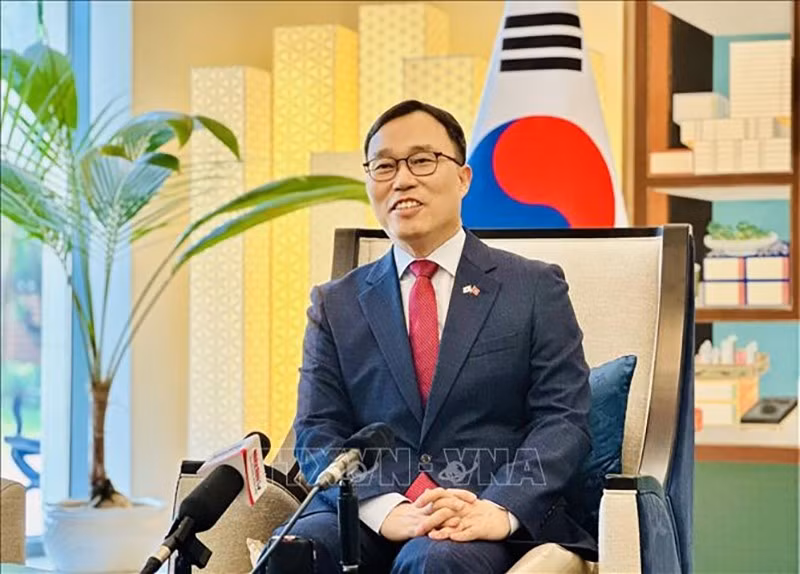 Посол Республики Корея во Вьетнаме Чхве Ен Сам. Фото: ВИА