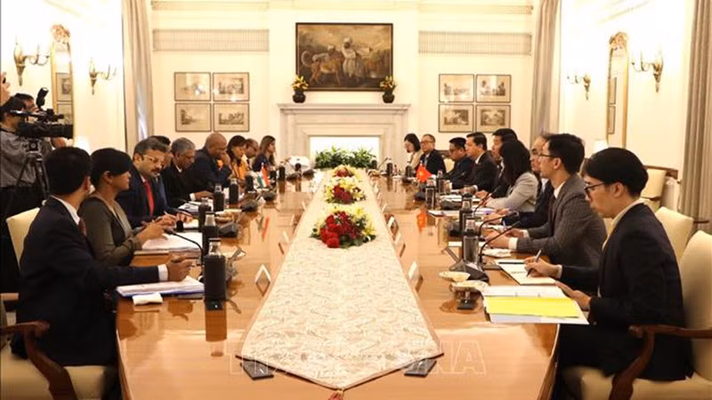 Общий вид политических консультациях и стратегического диалога. Фото: ВИА