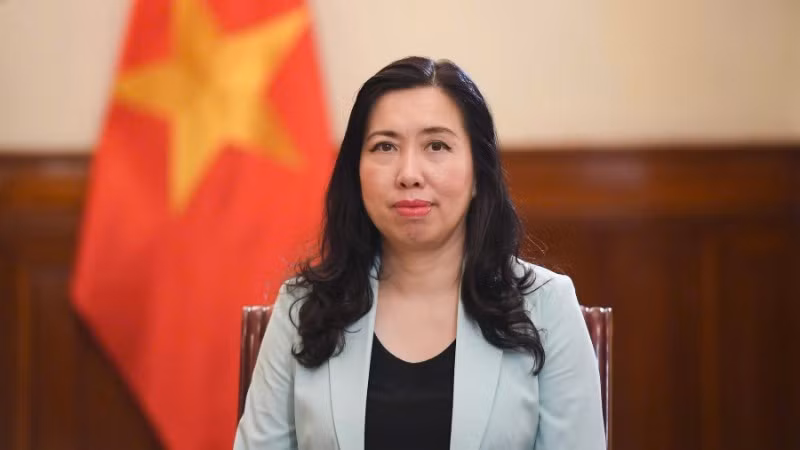 Заместитель министра иностранных дел Вьетнама Ле Тхи Тху Ханг. Фото: baoquocte.vn