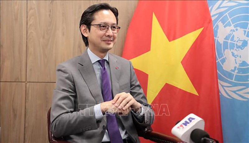 Посол До Хунг Вьет, глава постоянной миссии при ООН. Фото: ВИА