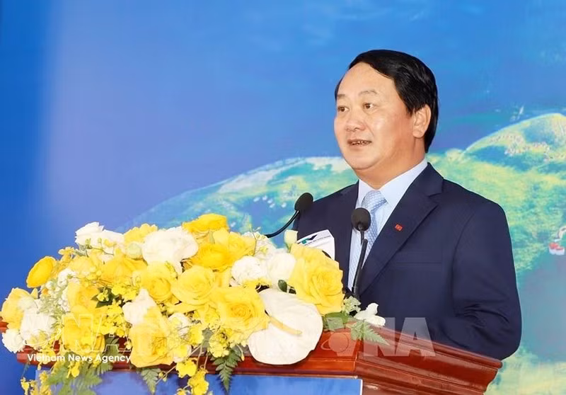 Секретарь провинциального парткома Туенкуанг Хау А Лень. Фото: ВИА