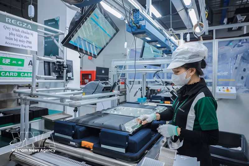 Компания с ограниченной ответственностью «Regza Electronics Vietnam» (100% инвестиции из Тайваня, Китай) инвестировала в 2024 году в четыре современные производственные линии. Фото: ВИА