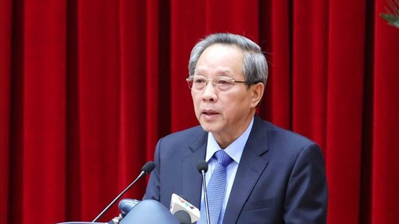 Г-н Хоанг Данг Куанг, член ЦК КПВ, постоянный заместитель руководителя организационного отдела ЦК КПВ. Фото: ВИА