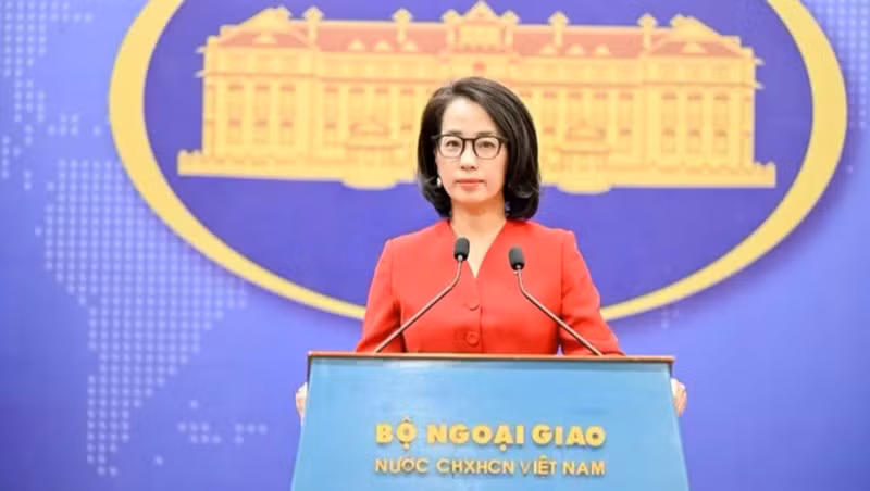 Официальный представитель МИД Вьетнама Фам Тху Ханг. Фото: МИД Вьетнама 
