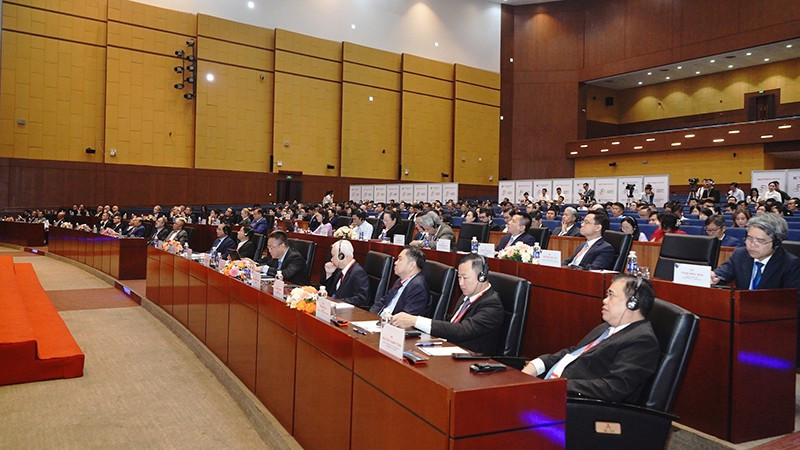 Общий вид 9-го диалога высокого уровня по экономическим отношениям между АСЕАН и Италией.