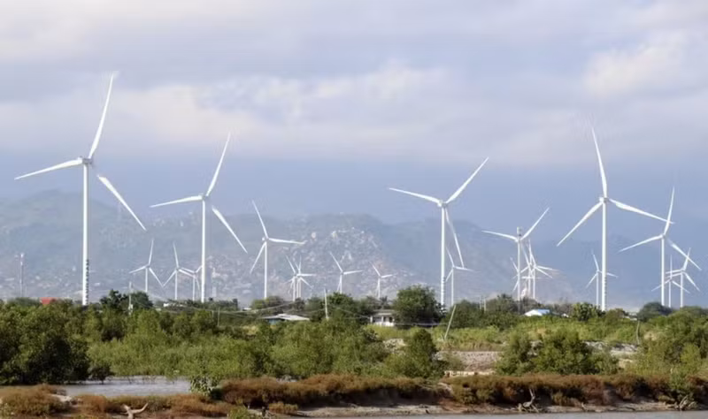 Южная часть провинции Кханьхоа обладает значительным потенциалом для развития проектов ветроэнергетики. Фото: ВИА