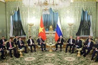 Генеральный секретарь ЦК КПВ То Лам провел переговоры с Президентом России Владимиром Путиным