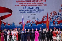 Церемония открытия Дней вьетнамской культуры в Российской Федерации 2024 года. Фото: Суан Хынг