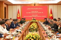 Общий вид приема. Фото: mod.gov.vn