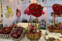 Вьетнамские фрукты представлены на международной выставке фруктов и овощей Fruit Logistica 2024 в Берлине. Фото: ВИА