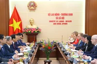 Общий вид переговоров. Фото: Фото: molisa.gov.vn