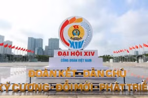 XIV конференция Профсоюзов Вьетнама проходит с 3 по 5 июня в Ханое.