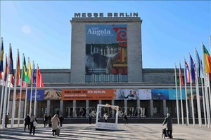 Общий вид Международной туристической ярмарке в Берлине 2026 года.