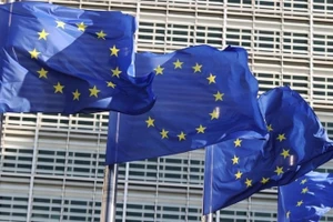 Флаг Европейского союза. (Фото: Синьхуа)