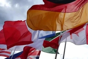 Флаги стран G7. (Фото: ВИА)