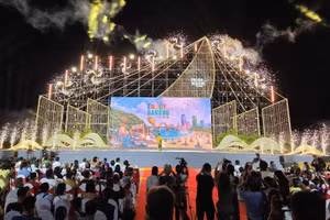Церемония открытия фестиваля Enjoy Danang Festival 2026 в Дананге. (Фото: ВИА)