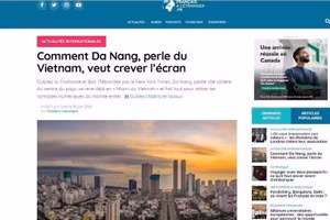 Статья, опубликованная во французском электронном журнале Journal des Français à l'étranger. (Фото: ВИА)