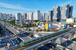 Облик городской среды Ханоя становится всё более современным. (Фото: ВИА)