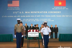 Общий вид церемонии. (Фото: qdnd.vn)