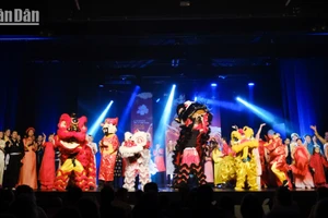 Радостная атмосфера встречи Лунного Нового года вьетнамцев, проживающих во Франции