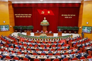 Церемония открытия Второго пленума ЦК КПВ XIV созыва. (Фото: ВИА)