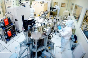 Современная научно-исследовательская лаборатория нанотехнологий Вьетнамского национального университета в Хошимине. (Фото: ВИА)