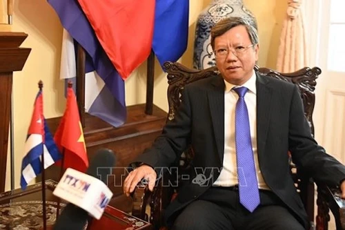 Посол Вьетнама на Кубе Ле Куанг Лонг. Фото: ВИА