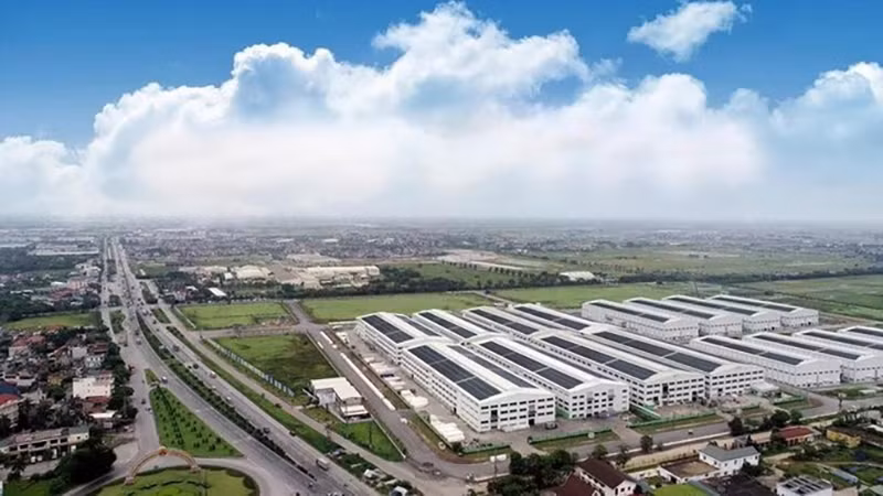 Комплексный индустриальный парк Анфат – один из эко-индустриальных парков в северной провинции Хайзыонг. Фото: ВИA Комплексный индустриальный парк Анфат – один из эко-индустриальных парков в северной провинции Хайзыонг. Фото: ВИA