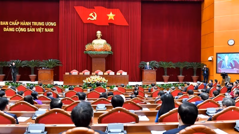 Общий вид пленума. Фото: Данг Кхоа